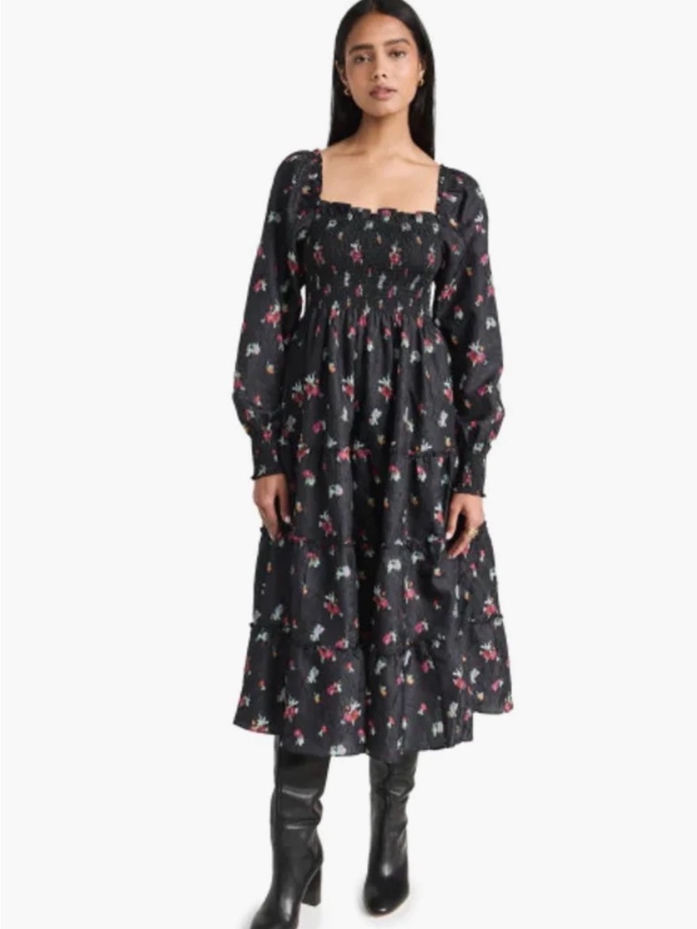 Hill House Home The Naomi Nap Dress Black